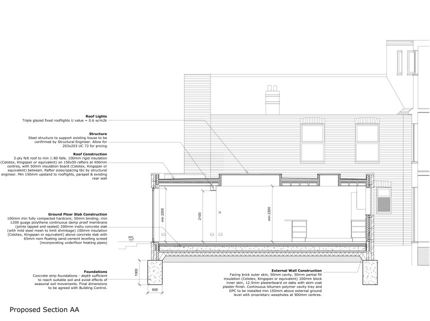 1117-150 Proposed Section AA