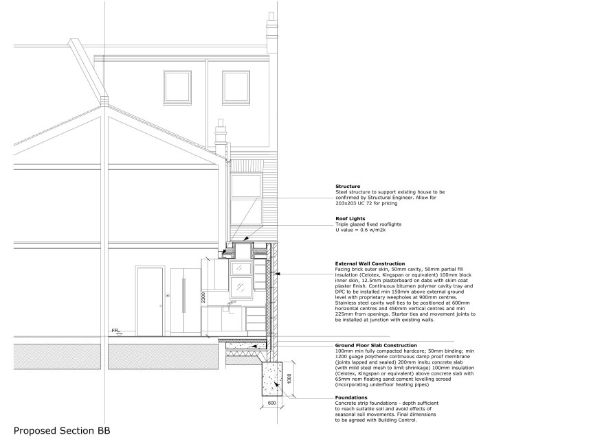 1117-151 Proposed Section BB